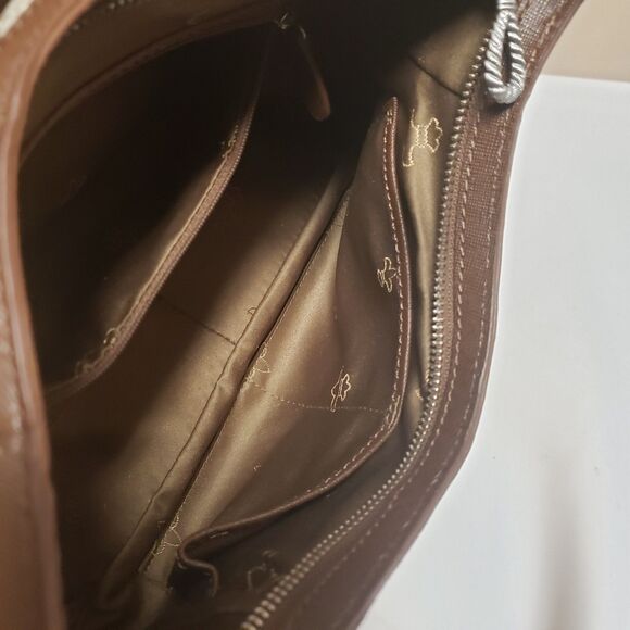 Judith Ripka Satchel Canvas Handbag Top Handle Silver Hardware Medium NWOT - Picture 12 of 16